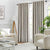 Weyland Eyelet Blockout Linen Curtains by Zaab