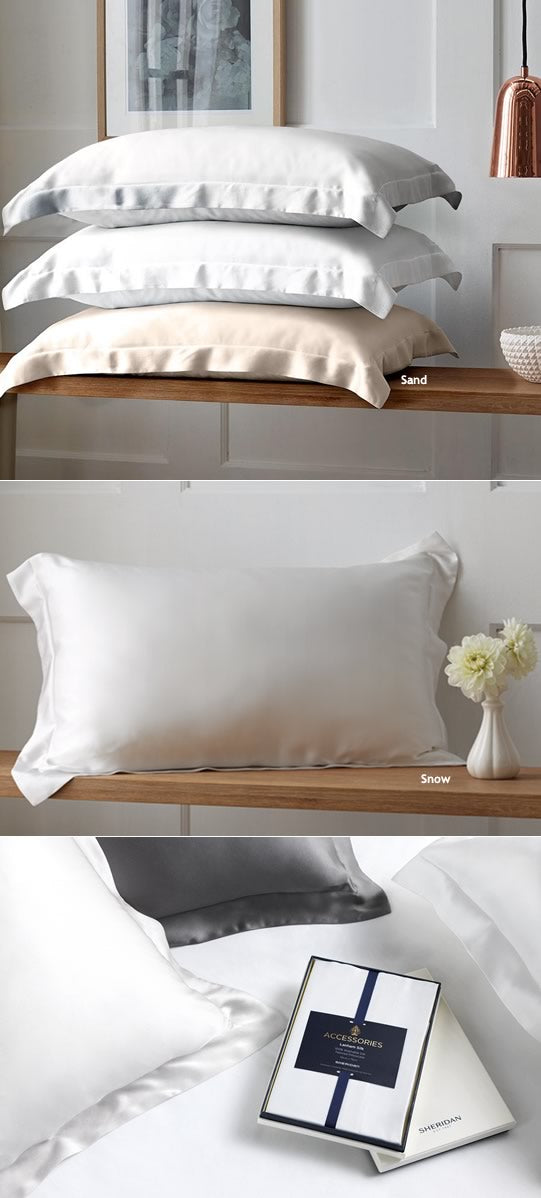 Lanham Silk Pillowcase by Sheridan Cottonbox Pty Ltd