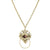Manor House Ivory Floral Heart Decal Eyeglass Holder Necklace