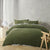 Augusta Olive Quilt Cover Set