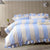 Candy Ruffle Blue Quilt Cover Set