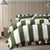 Candy Ruffle Green Quilt Cover Set