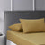 Cotton Flannelette Terracotta Sheet Set
