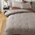 Hokey Pokey Waffle Natural Comforter Set