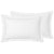 Hotel White Tailored Cotton Standard Pillowcase Pair