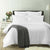 Hotel White Tailored Cotton Quilt Cover Set