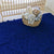 Shaggy Blue Floor Mat (60 x 95cm)