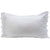 Broderie White Ruffle Cut Work Pillowcase
