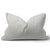 Carla Ivory Velvet Feather Filled Lumbar Cushion (35 x 55cm)
