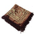 Velour Cut Work Chocolate Throw (150 x 150cm)