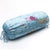 Floral Patch Blue English Country Rose Bolster