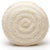 Gathered Net Lace Round Cushion
