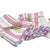 Handloom Red Stripe Set of 4 Napkins (40 x 40cm)