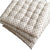 Handloom Grey Polka Dot Chair Pad (40 x 40cm)