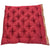 Hand Tucking Silk Padded Burgundy Floor Cushion (75 x 75cm)
