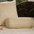 Moss Satin Ivory Bolster