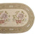 Oval Embroidered Set of 2 Placemats