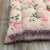 Padded Latte Floral Cushion (40 x 40cm)