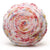 Tie Dye Round Cushion Ruffles (45cm Dia)