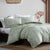Avena Sage Quilt Cover Set