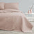 Chloe Powder Pink Coverlet Set (220 x 240cm)