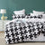 Emerson Black Quilt Cover Set