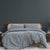 Fletcher Faded Indigo Quilt Cover Set