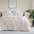 Frankie Stripe Natural Sheet Set