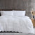 Jax White Faux Fur Quilt Cover Set