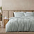 Kiewa Sage 3D Jacquard Quilt Cover Set