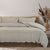 Ranch Cotton Waffle Sand Quilt Cover Set