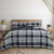 Ronan Navy Quilt Cover Set