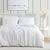Shiloh White Quilt Cover Set