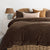 Channel Chocolate Quilt Cover Set