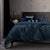Channel Petrol Quilt Cover Set