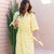 HiLo Short Robe Daisy Butter