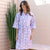 HiLo Short Robe Daisy Lilac