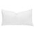 French Linen White Oblong Cushion (30 x 60cm)