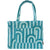 HiLo Tote Bag Arcade Turquoise