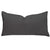 Linen Charcoal Oblong Cushion (30 x 60cm)