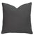 Linen Charcoal Square Cushion (50 x 50cm)
