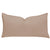 Linen Tea Rose Oblong Cushion (30 x 60cm)