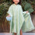 HiLo Kids Poncho Solana Mint