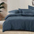Tide Denim Jacquard Quilt Cover Set
