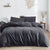 Monaco Slate Linen Cotton Quilt Cover Set