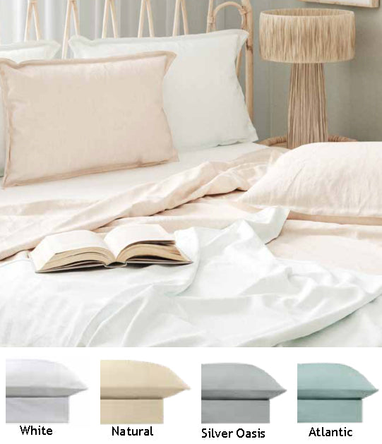 Bamboo Linen Sheet Set by Bas Phillips – Cottonbox Pty Ltd