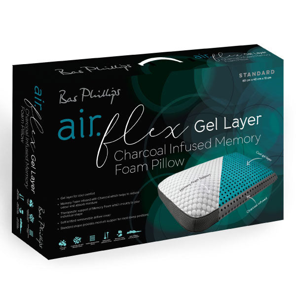 Cottonbox Gel Infused Memory Foam Pillow Bas Phillips Cool Touch