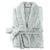 Silk Touch Bath Robe Silver