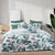 Abbey Green Quilt Cover Set