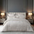 Firenze Pearl White 6 Piece Comforter Set